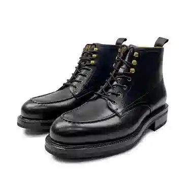 ANTONIO BAREZZI Classic Leather Short Boots