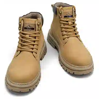 TCELLARS Classic Lace-Up Boots Maple Yellow