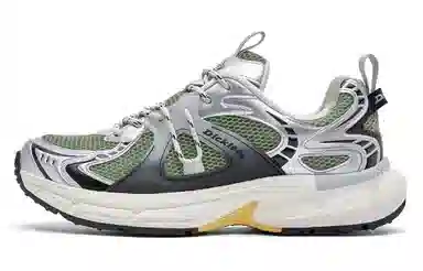 Dickies Retro Low-Top Sneakers Light Green Silver