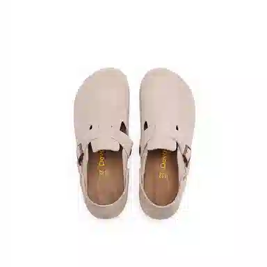 Devo Life Cork Magic Tape Flat Shoes