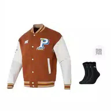PUMA Colorblock Letter Jacket