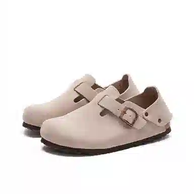 Devo Life Cork Magic Tape Flat Shoes