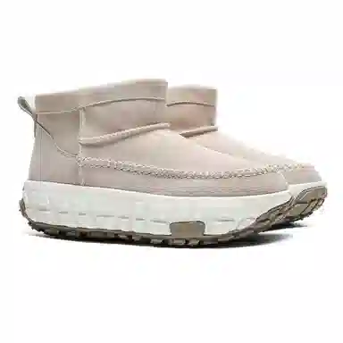 BrandName Classic Suede Snow Boots