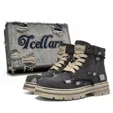 TCELLARS Vintage Workwear Martin Boots 5cm