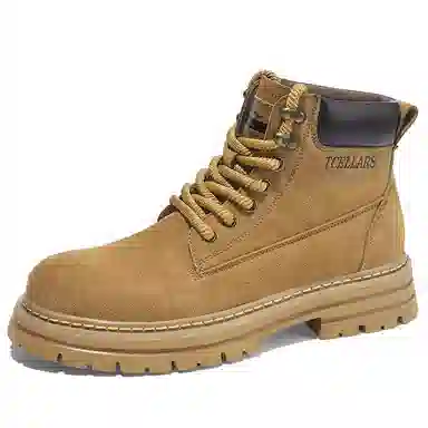 TCELLARS Classic Lace-Up Boots Maple Yellow