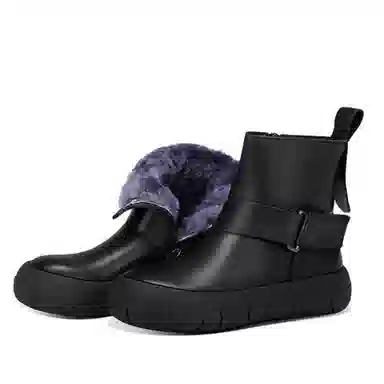 Jessica Sophia Snow Boots Black