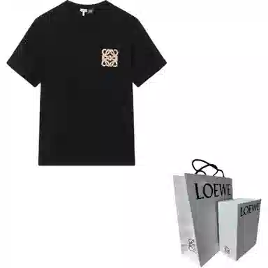 LOEWE SS24 Logo Embroidered T-Shirt