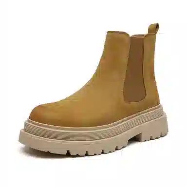 Dounkol Chelsea Boots Yellow