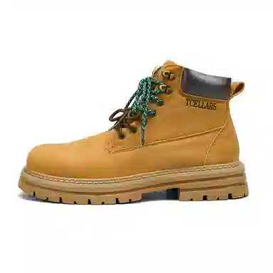 TCELLARS Classic Lace-Up Boots Maple Yellow