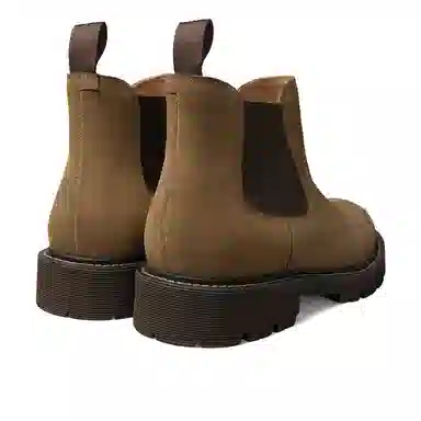 Thom Wills Chelsea Boots Dark Brown