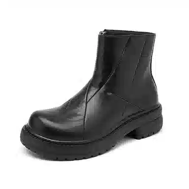 Weishimibang Black Ankle Boots