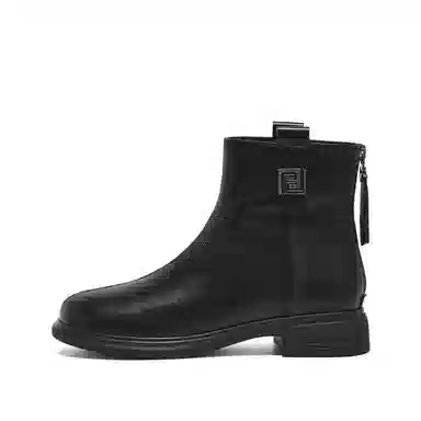 Hotwind PU Round Toe Winter Outdoor Boots Women