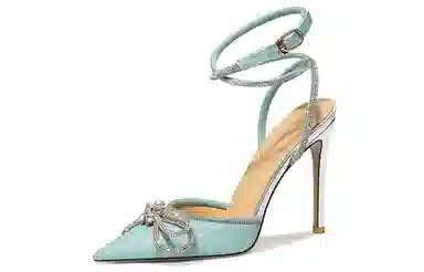 Lily Wei Fabric Heel 10cm