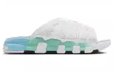 Nike Air More Uptempo Slide White Green
