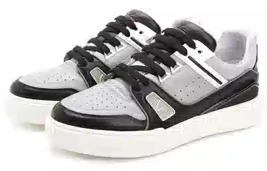 Satchi Retro Low Platform Sneakers Gray