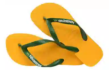 Havaianas Brazil Logo Yellow