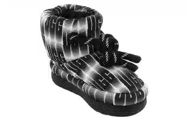 UGG Fluff Mini Boot Black