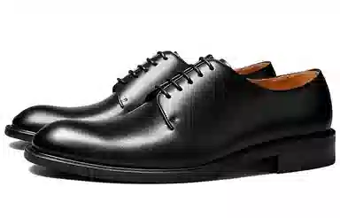 Thom Wills Derby Shoes Black