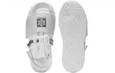 NORVINCY Platform Sandals White