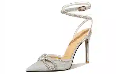 Lily Wei Fabric Heel 10cm