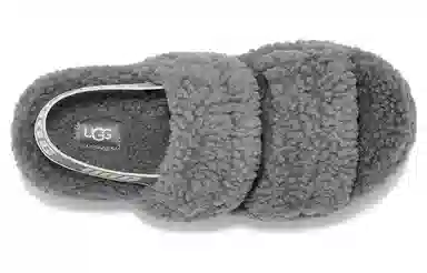UGG Fluff Slide Light Grey