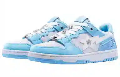 BAPY x A BATHING APE SK8 Light Blue