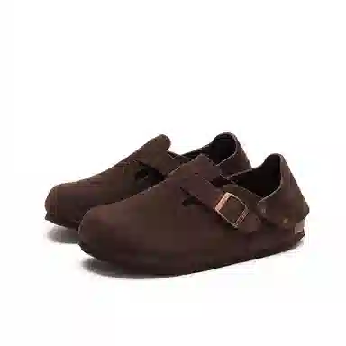 Devo Life Cork Magic Tape Flat Shoes