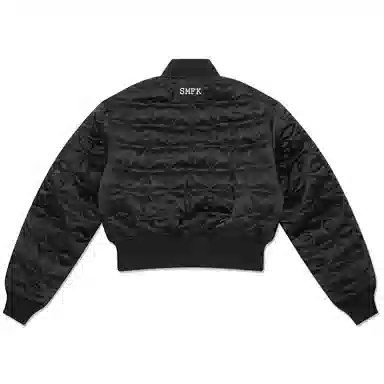 SMFK x Wonderland Bomber Jacket Midnight Black