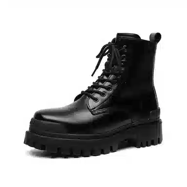 V ZERO FIVE Martin Boots Black