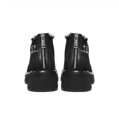 Kami Anger Derby Thick Sole Black