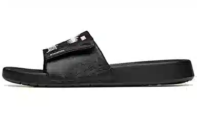 MARVEL x Anta Lifestyle Slides Black White