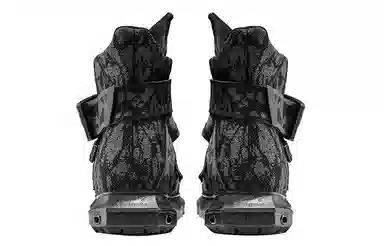 NORVINCY Camo Knit Martin Boots