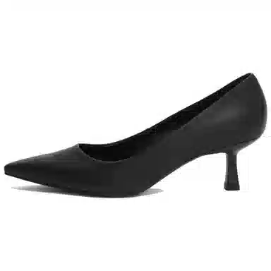 Charles & Keith Pointed Toe Heels Black