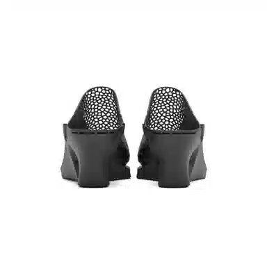 SCRY Black Clog Slides