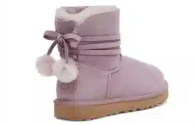 UGG Mini Bailey Bow Pom Pink