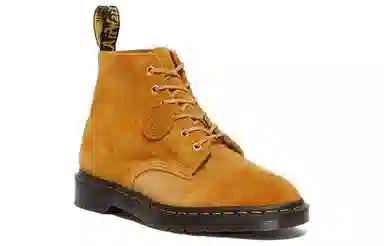 Dr. Martens 101 Suede Ankle Boots Tan