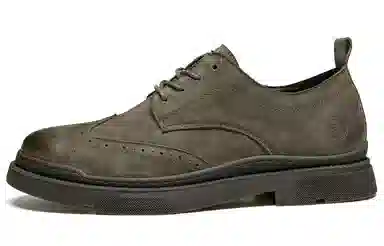 Leaveland Brogue Casual Shoes