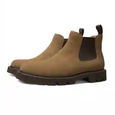 Thom Wills Chelsea Boots Dark Brown