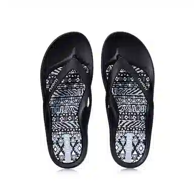 罗敷 舒适时尚百搭潮流外穿夹脚海边度假 防滑人字拖鞋 女