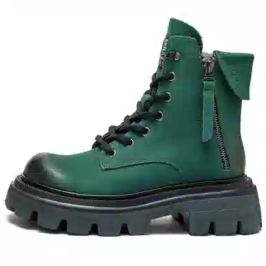 Jiezou Retro Platform Martin Boots