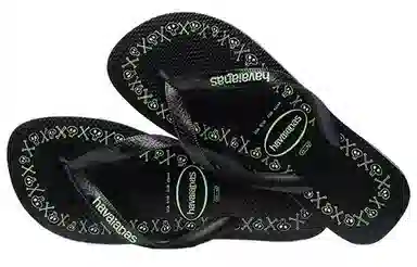 Havaianas Top Goodvibez Black Green