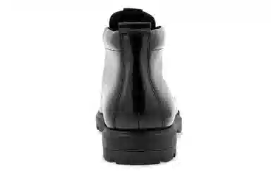 ECCO Suit Type Walk Series Lace-up Short Boots Black