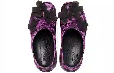Crocs Mermaid Print Clogs Black