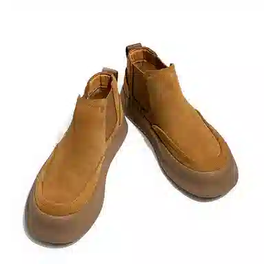 Weishimibang Chelsea Boots Brown