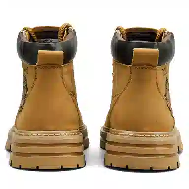 TCELLARS Classic Lace-Up Boots Maple Yellow