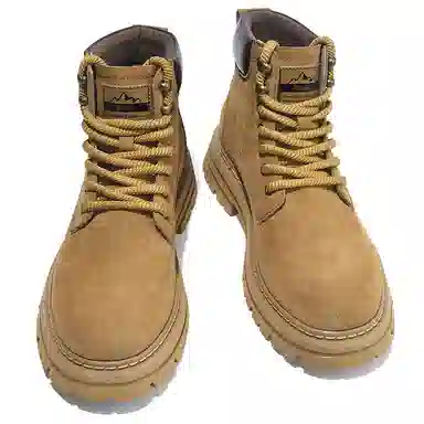 TCELLARS Classic Lace-Up Boots Maple Yellow