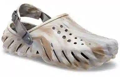 Crocs Sport Sandals White Brown