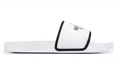 The North Face Slides White