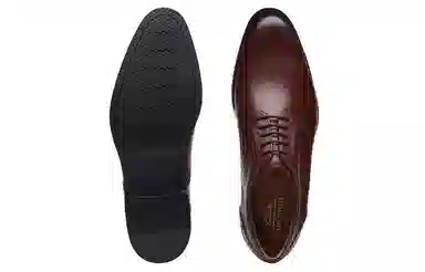 Clarks Brown Business Leather Shoes