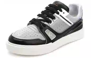 Satchi Retro Low Platform Sneakers Gray